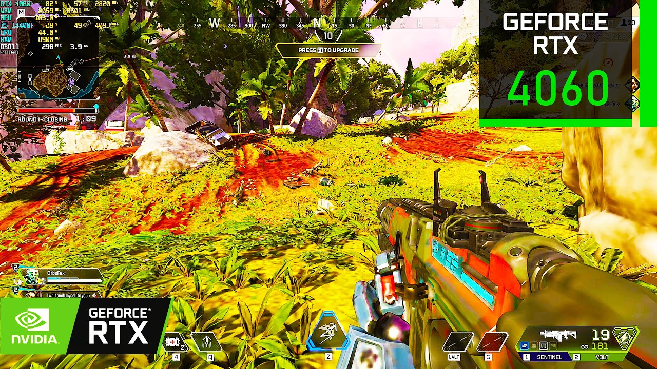 Apex Legends | RTX 4060 8GB + i5 14400F ( 1080p Low Settings )