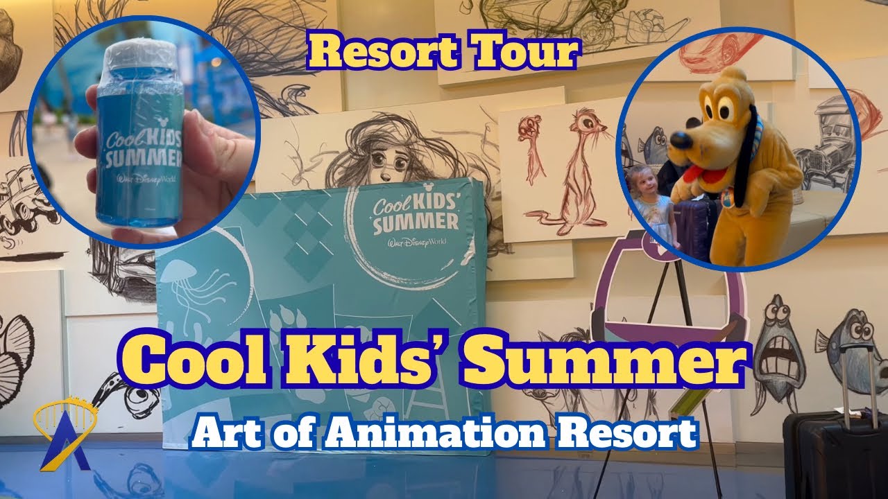 Art of Animation Resort During Cool Kids' Summer at Walt Disney World