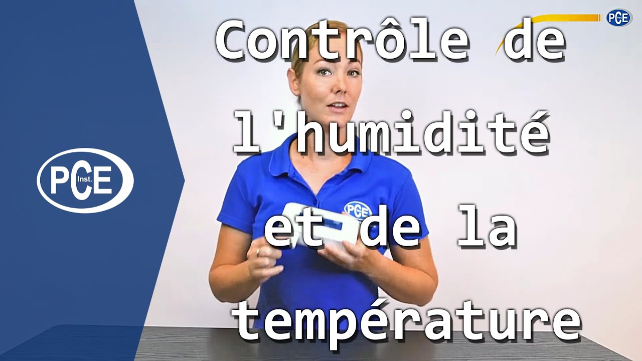 Contr&ocirc;le de l'humidit&eacute; et de la temp&eacute;rature | Mesure continue | #PCEInstruments PCE-HT 420