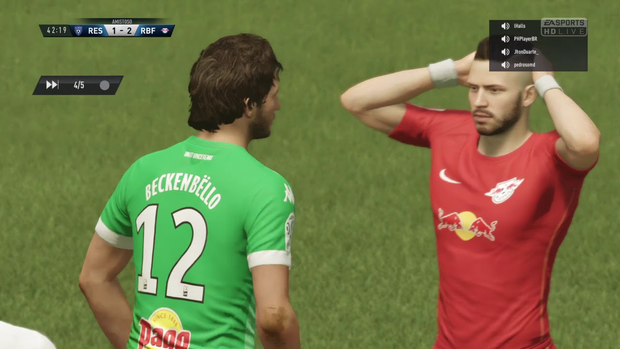 Red Bull FIFA 5 x 1 Resilientes - VPSL