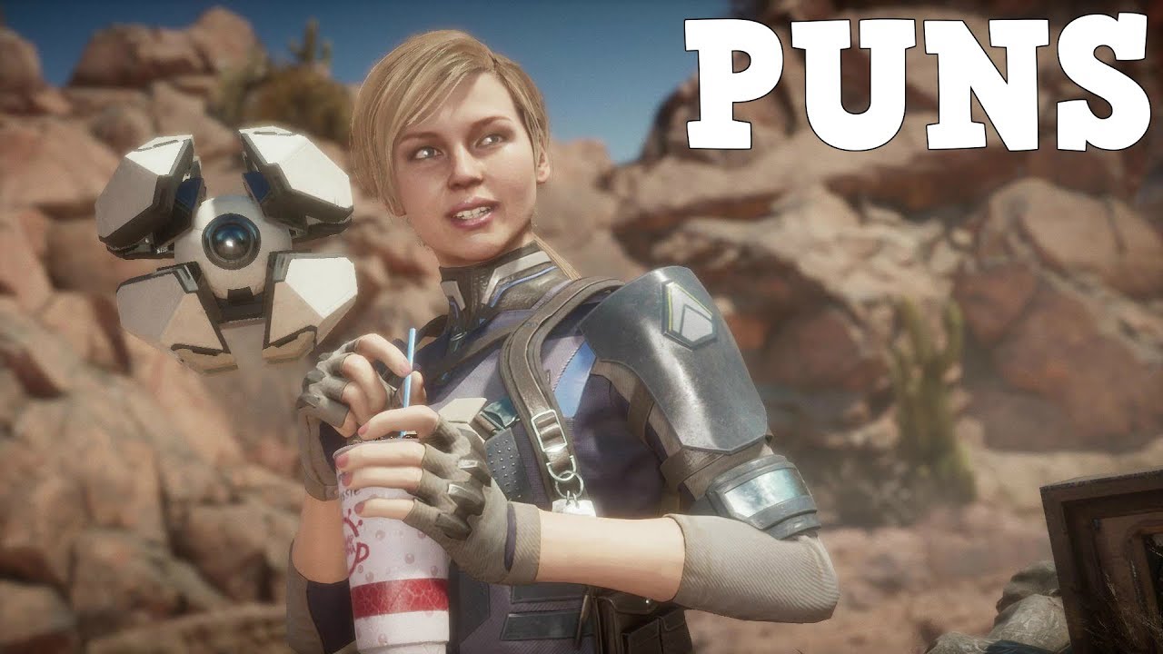 Mortal Kombat 11: каламбуры и шутки, вступительные диалоги