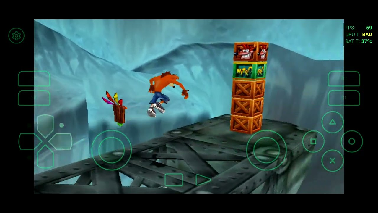Crash bandicoot ps2 playing on android phones 