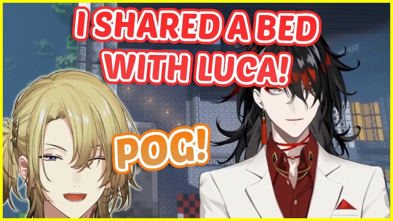 The history of two HOMIES sharing a bed IRL!【NIJISANJI EN   Vox Akuma | Luca Kaneshiro】
