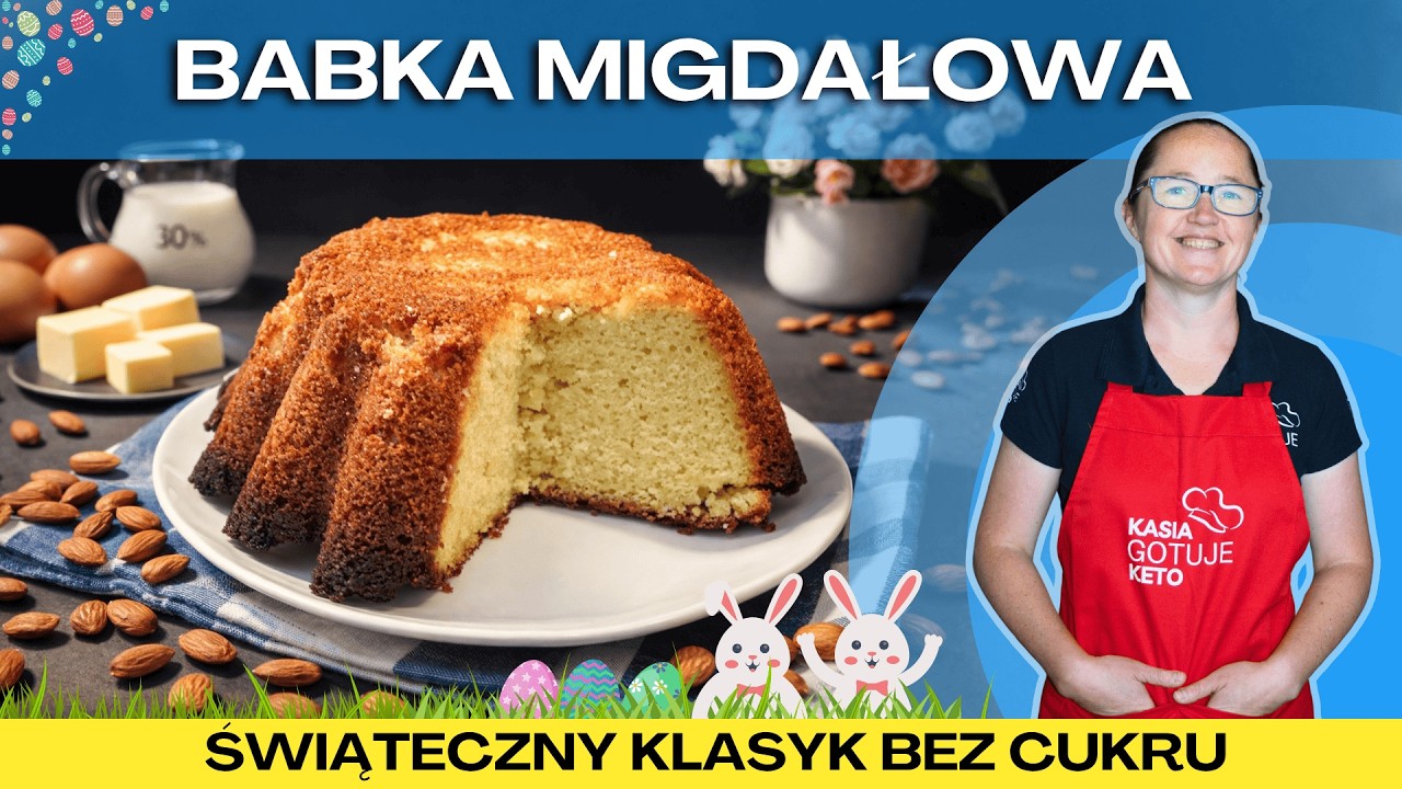 BABKA MIGDAŁOWA - MIĘKKA I PEŁNA SMAKU!