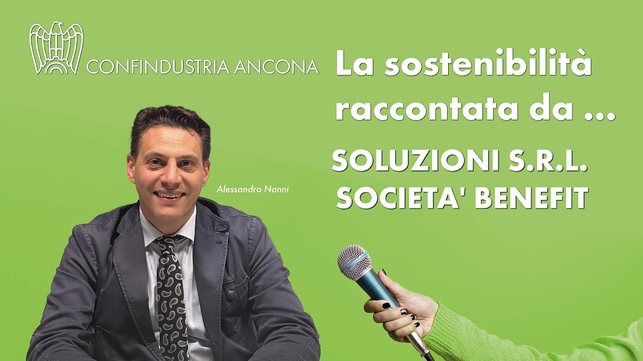 La Sostenibilita racconatta da Soluzioni srl Società Benefit