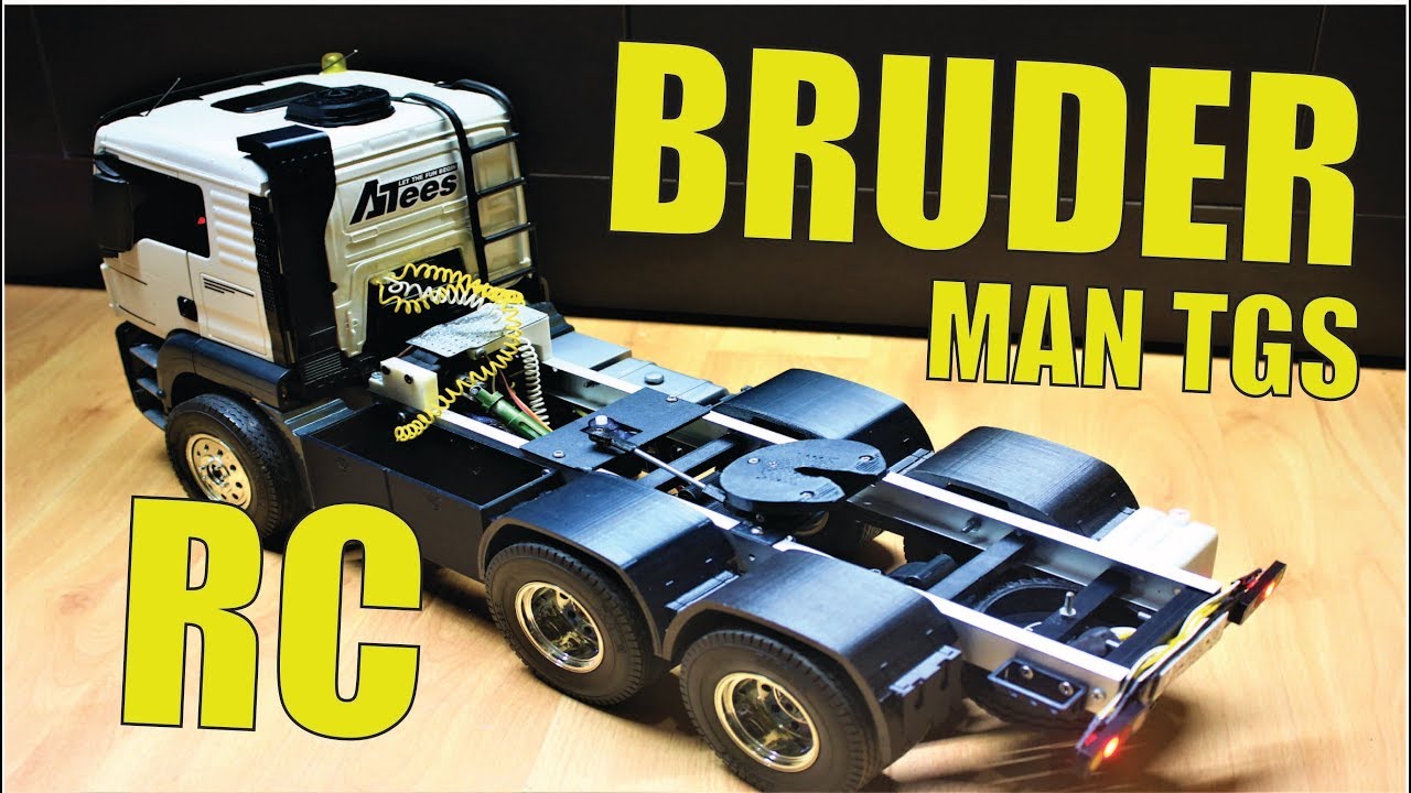 Bruder Man TGS Rc Конверсия #doityourself