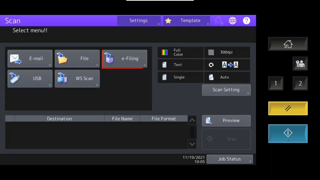 Advanced Scan Features