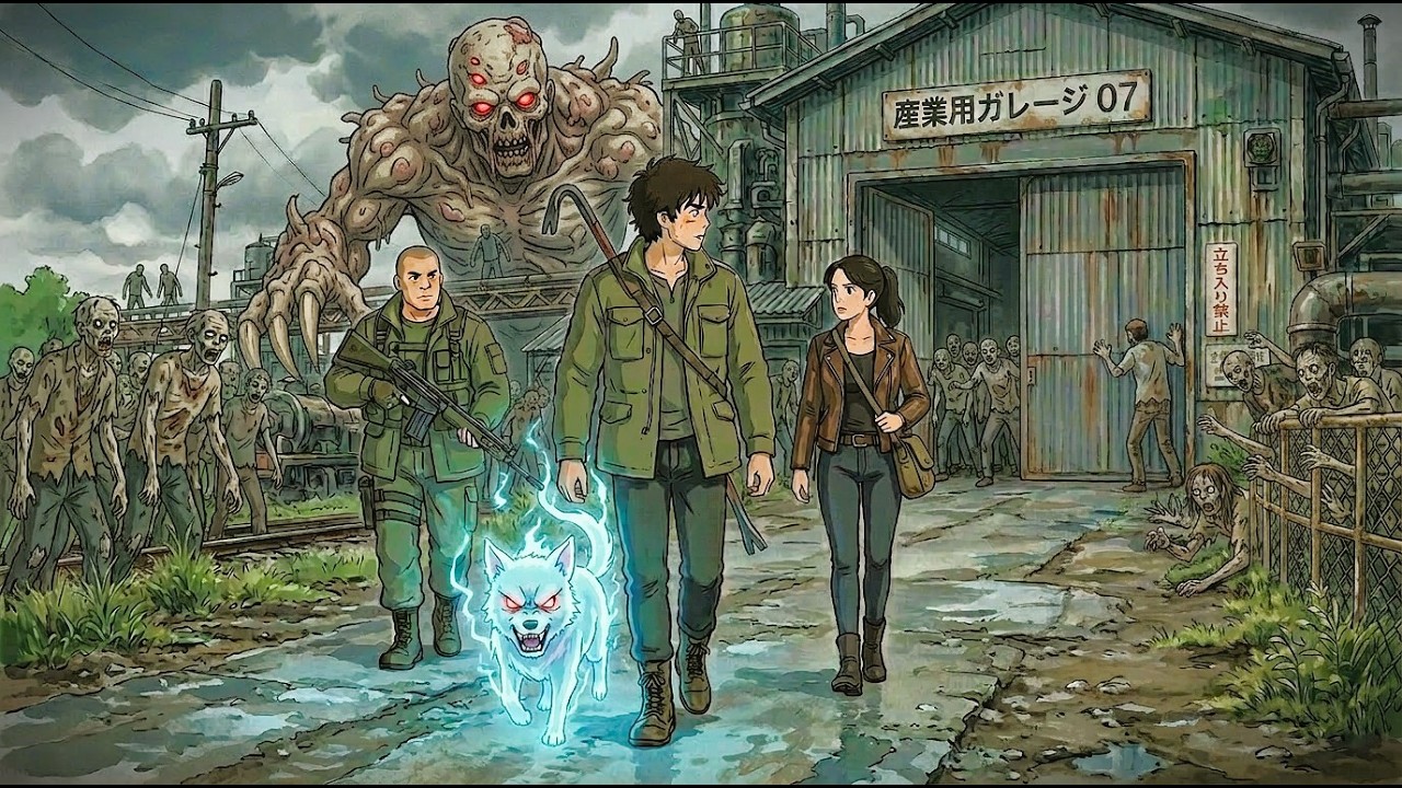 I Found a Ghost Dog in the Ruins | Then He Did the Impossible | Ghibli zombie apocalypse