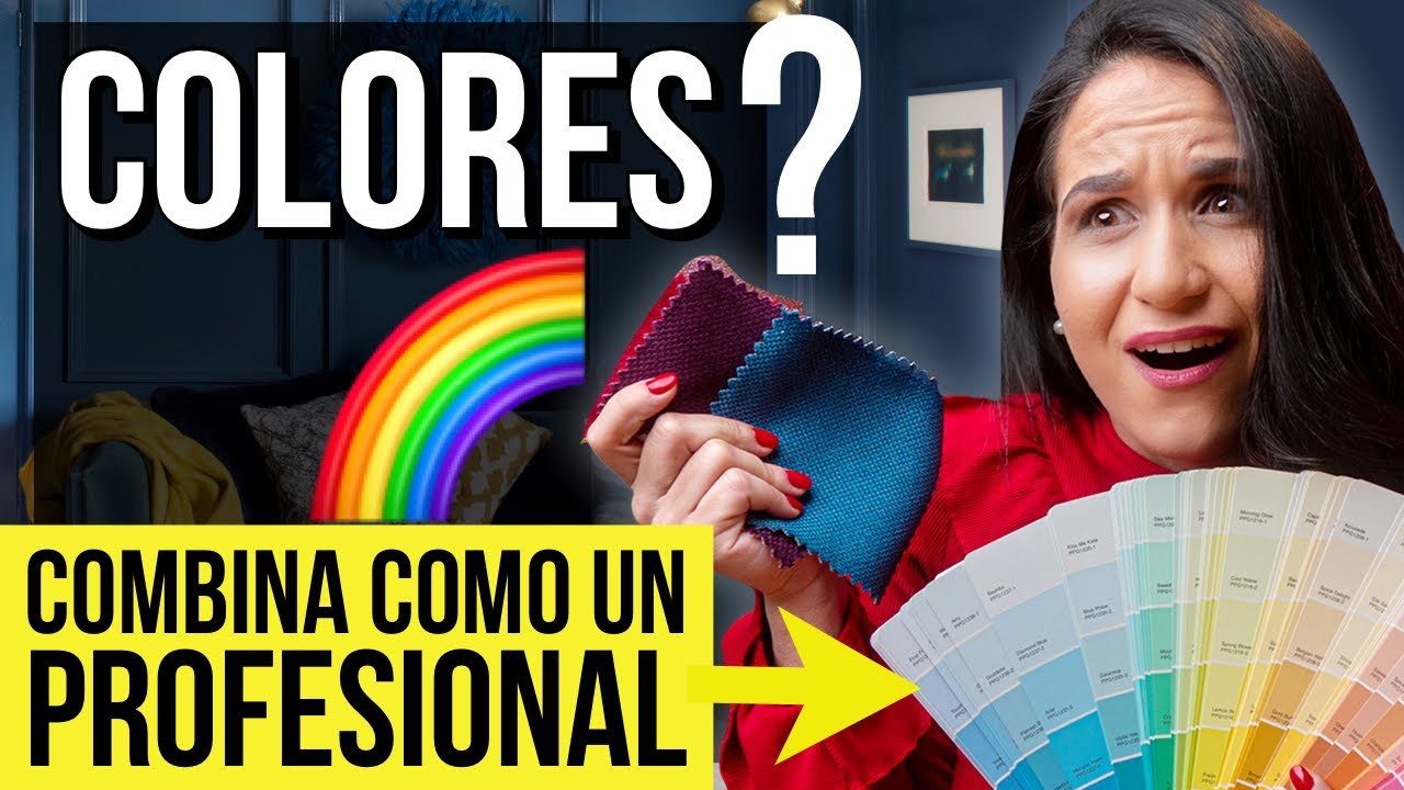 TIPS para COMBINAR COLORES en DISEÑO DE INTERIORES | Como seleccionar COLORES para PINTAR una CASA