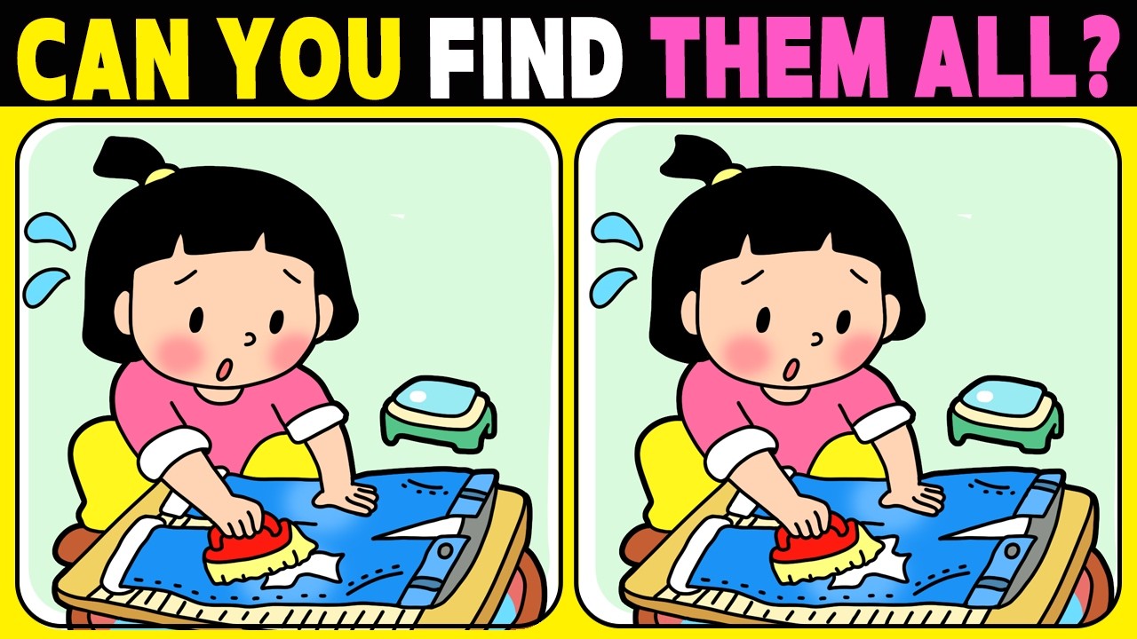 【Spot the difference】Can you find it? Only genius find the difference. No.1312