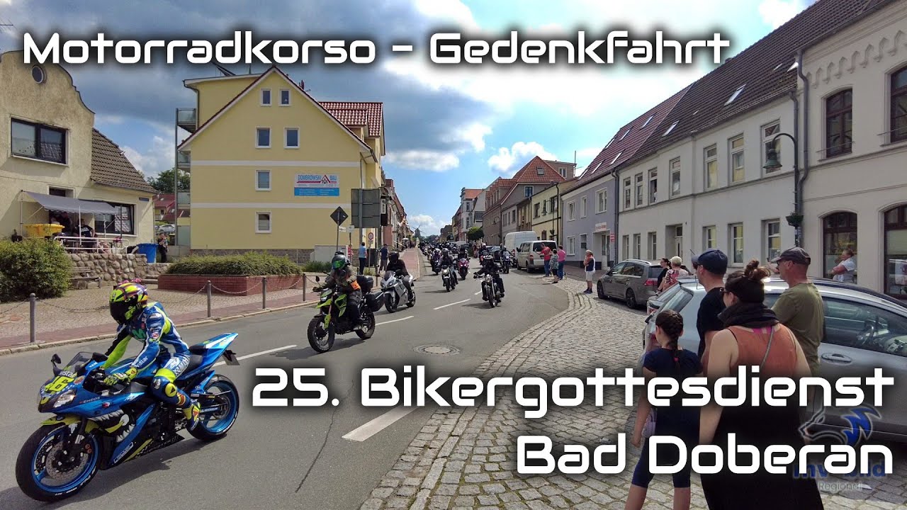 2600 Motorräder unterwegs - 25. Biker-Gottesdienst