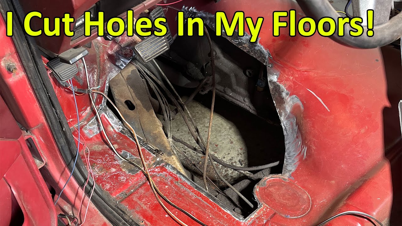 Learning How To Patch Floor Pans (Trial and Lots of ERROR!)