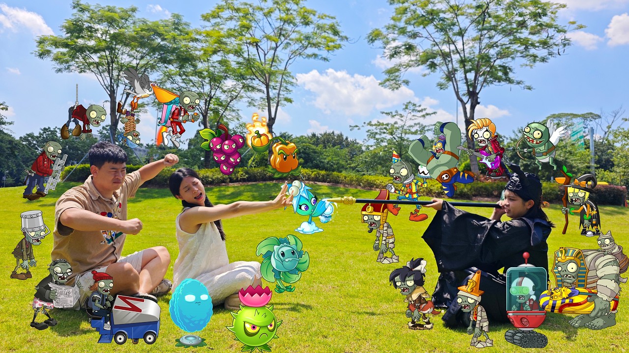 PLANTS VS ZOMBIES:Revenge Of The Magic Witch.