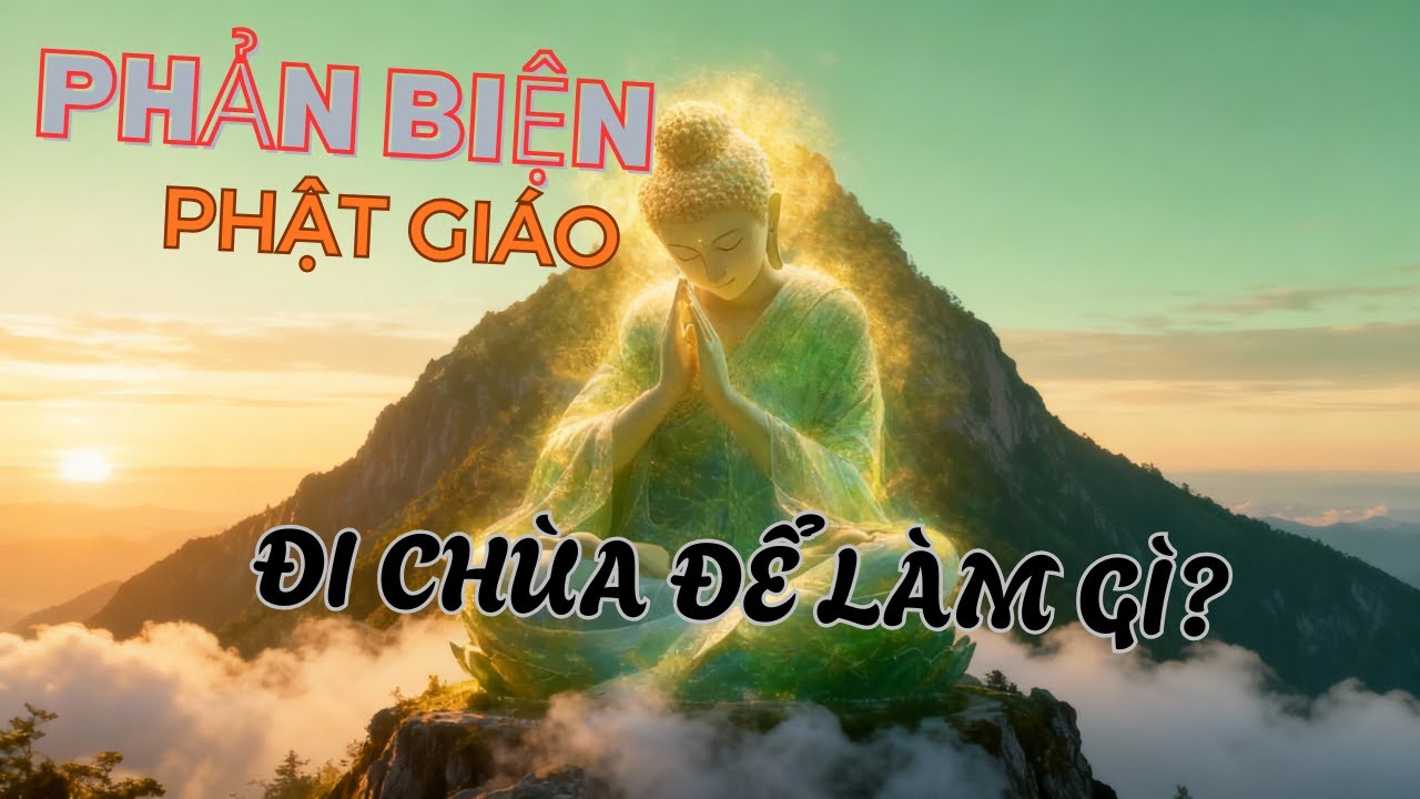 Phản biện Phật giáo: Đi chùa sao cho đúng? ( Tứ Diệu Đế/ Vô Ngã/ Vô thường)