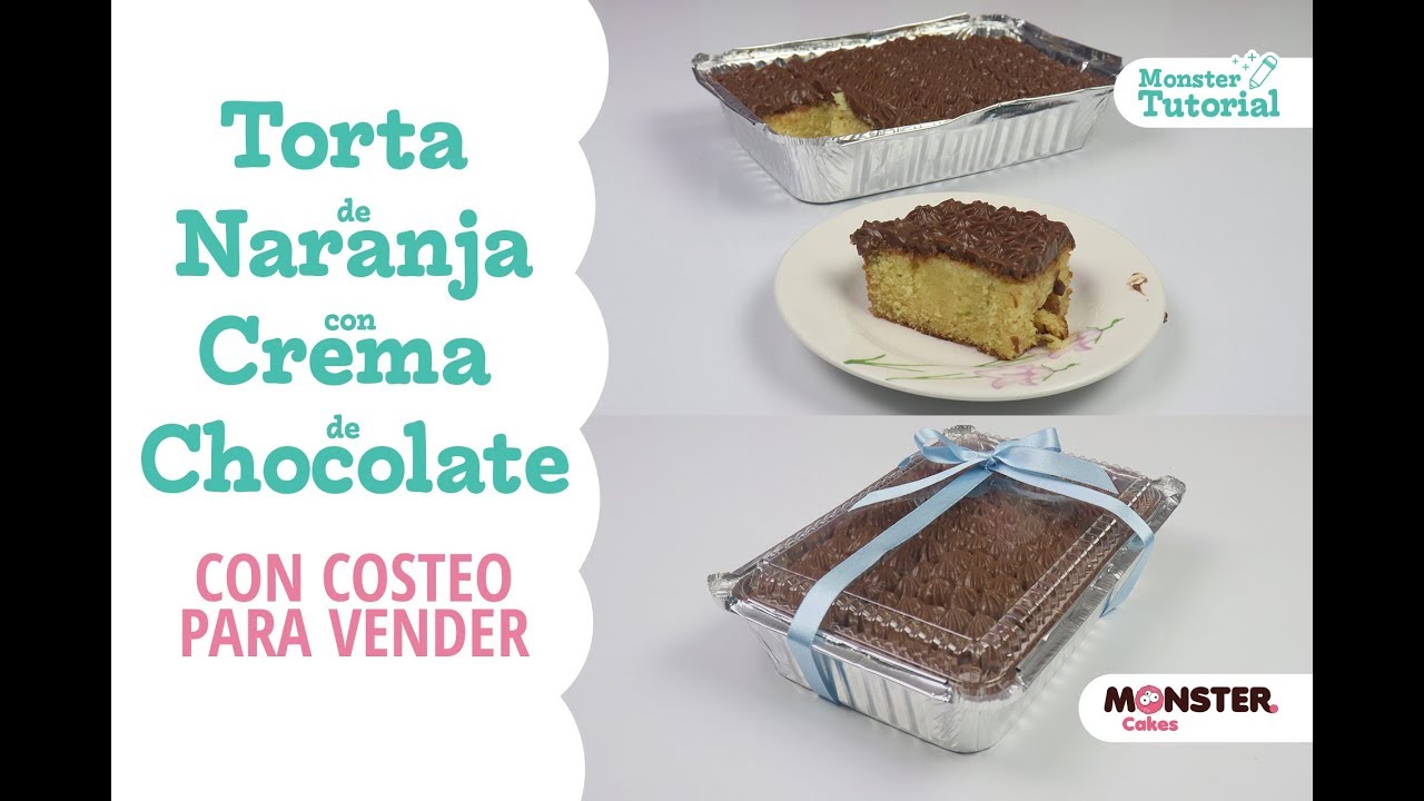 TORTA DE NARANJA CON CHOCOLATE