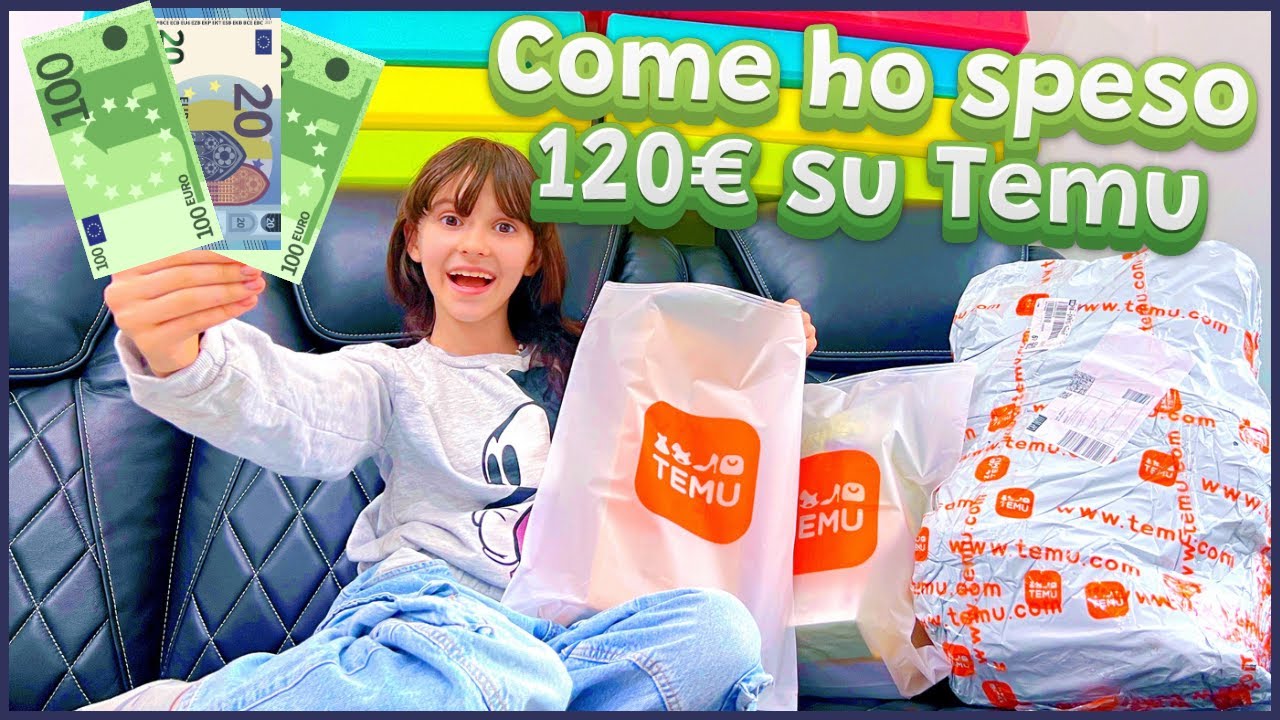 Come ho speso 120€ su TEMU! 🛍️ Video Unboxing