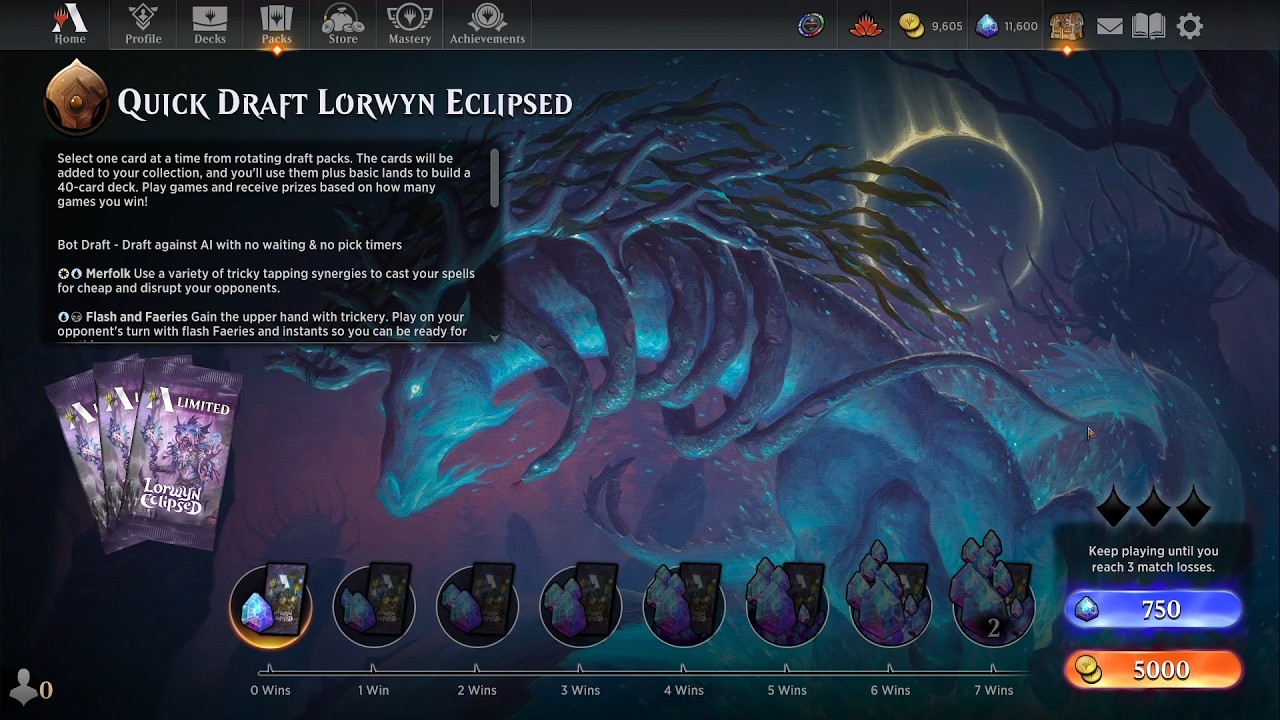 Magic: The Gathering: Lorwyn Eclipsed: Quick Draft 2026-02-03