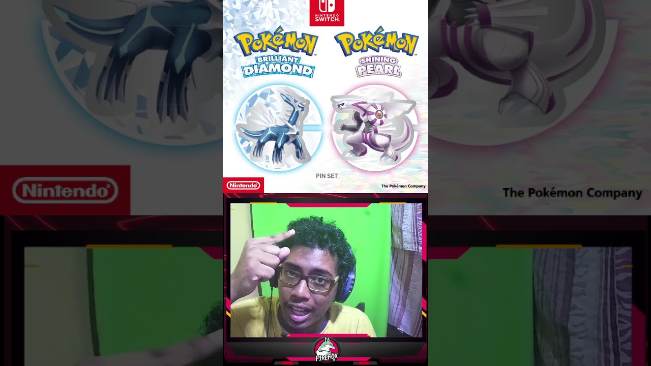 GAMESTOP exclusive PINS - Pokemon Brilliant Diamond / Shining Pearl exclusives | Nintendo YouTuber