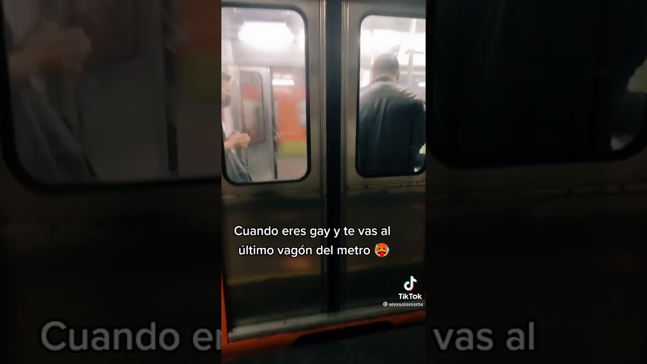El ultimo vagon del metro😏