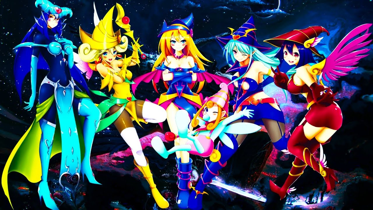 (YGOPRO)Dark Magician Girl deck,Magi Magi ☆ Magician Gal