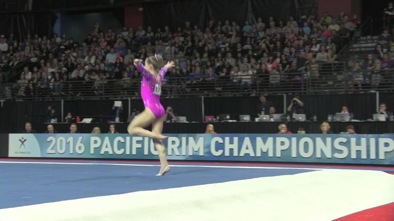 Ragan Smith (USA) - Floor - 2016 Pacific Rim Championships Team/AA Final