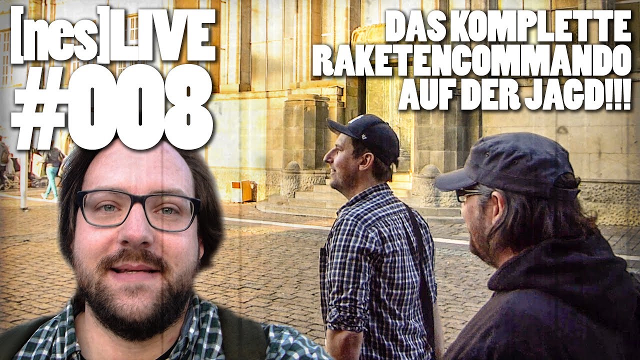 [nes]LIVE#008 - FLOHMARKT: Das Commando jagt gemeinsam | feat. Raketenjansel