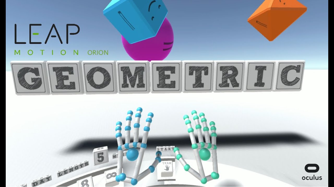 Geometric - Leap Motion - Orion - Runtime 1.3 - Oculus Rift