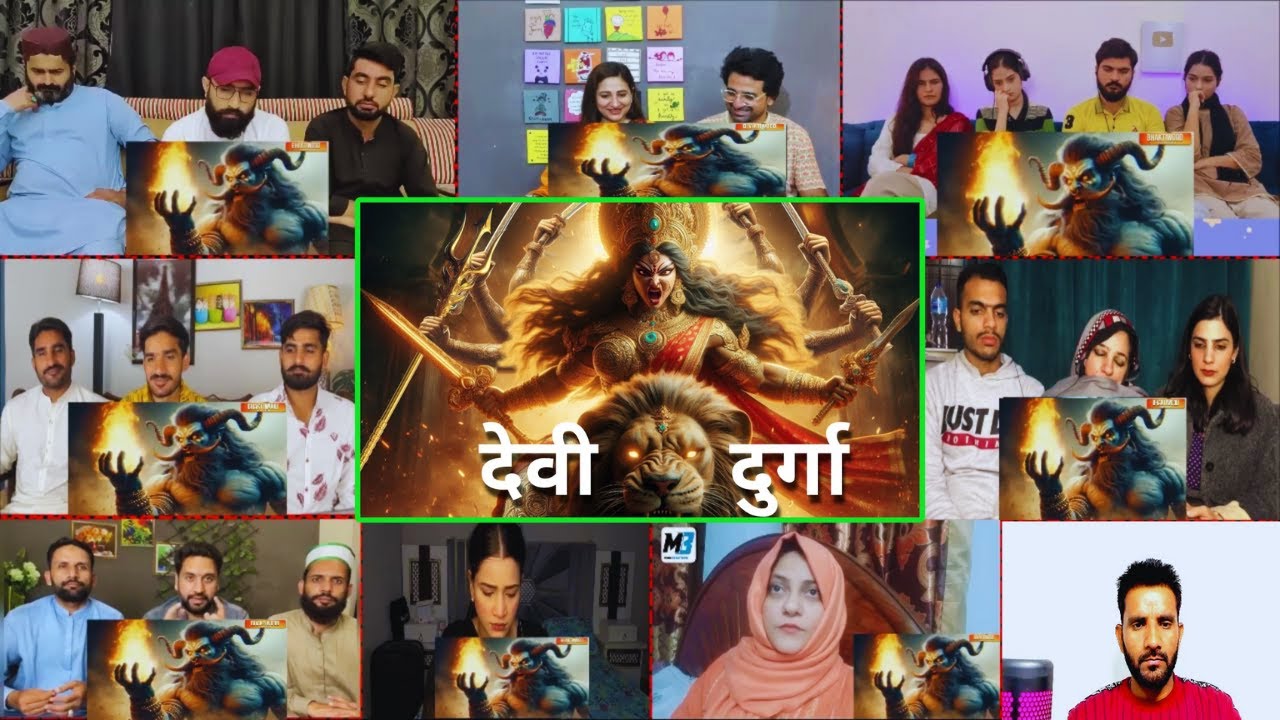 देवी दुर्गा | Durga Story in Hindi | Durga Puja | Navaratri #durgapuja #durga | Pakistani Reaction