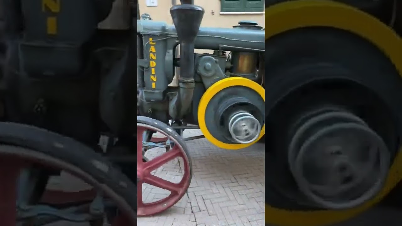 Let&rsquo;s go, old Landini#youtubeshorts #shorts #history #old #event #tractor #oldtimer