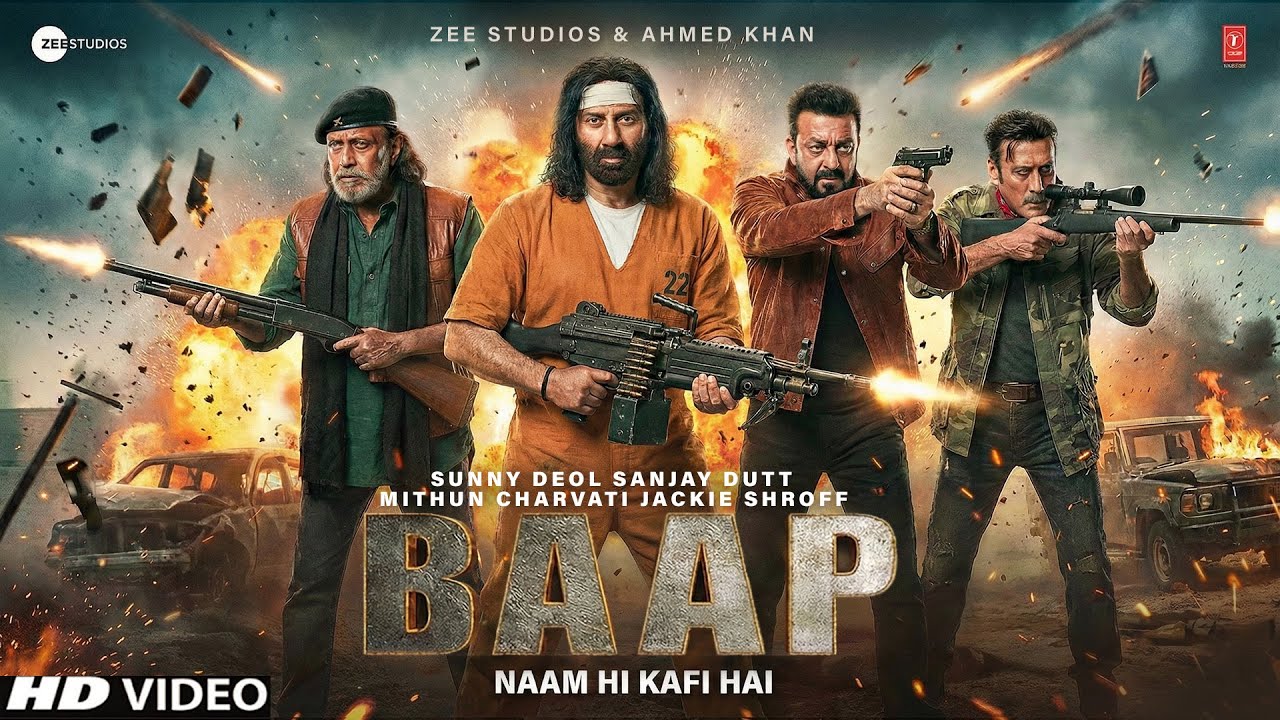 Baap Trailer Sunny Deol | Sanjay Dutt | Jacky Shroff | Mithun Chakraborty | Baap Release Date