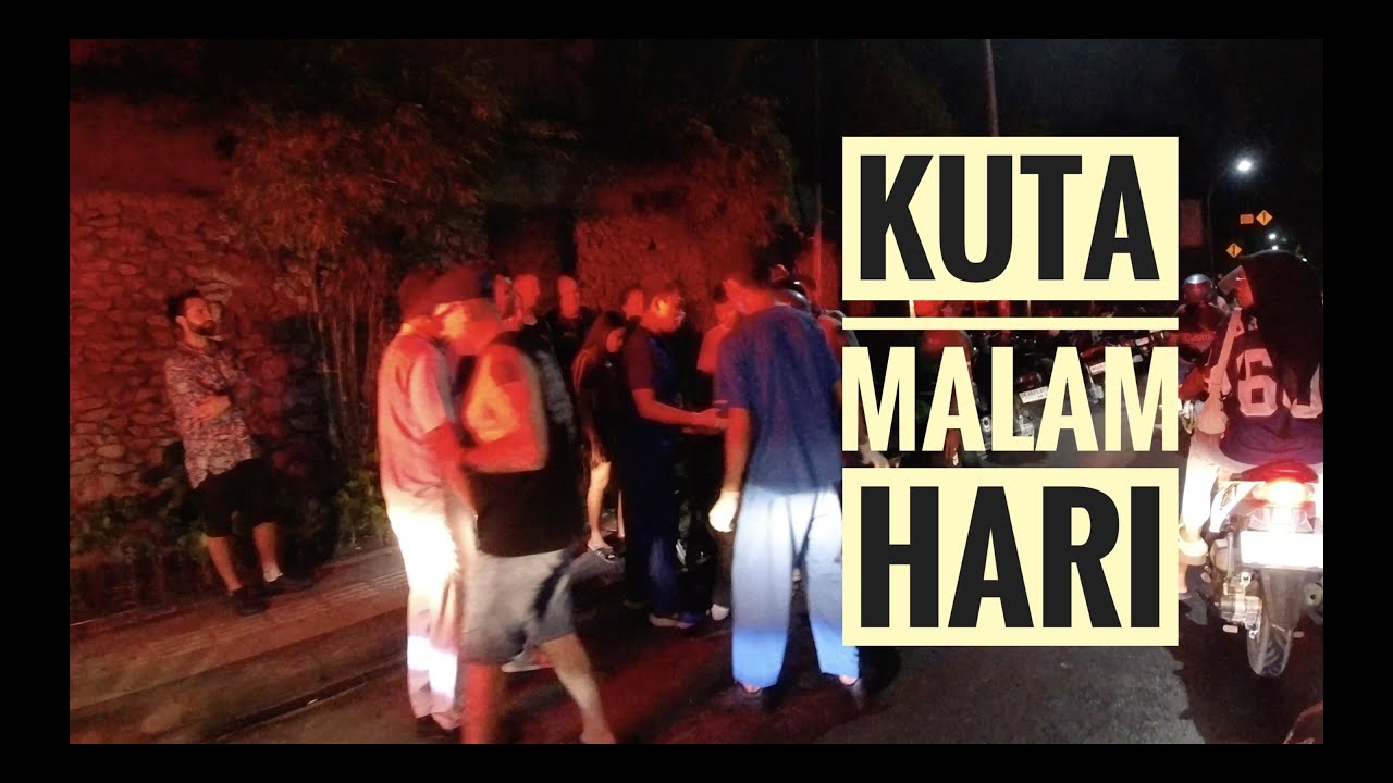 Situasi Kuta Legian Malam Hari | Motovlog GasPol Bali