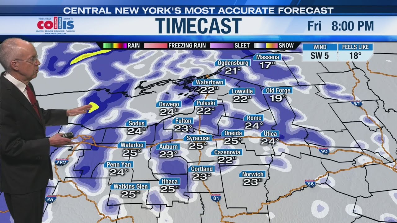 Storm Team Forecast: 9 pm Thursday February 5th