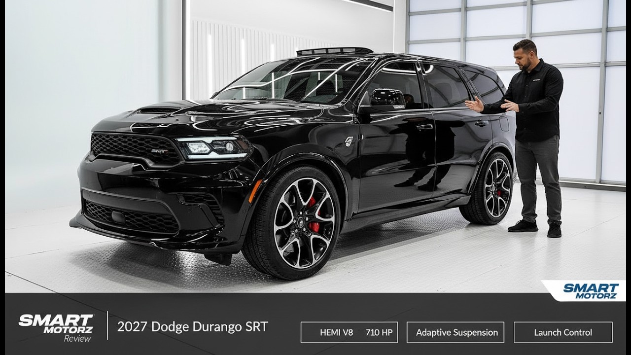 2027 Dodge Durango SRT Review | Ultimate Muscle SUV Performance & Design | SMART MOTORZ