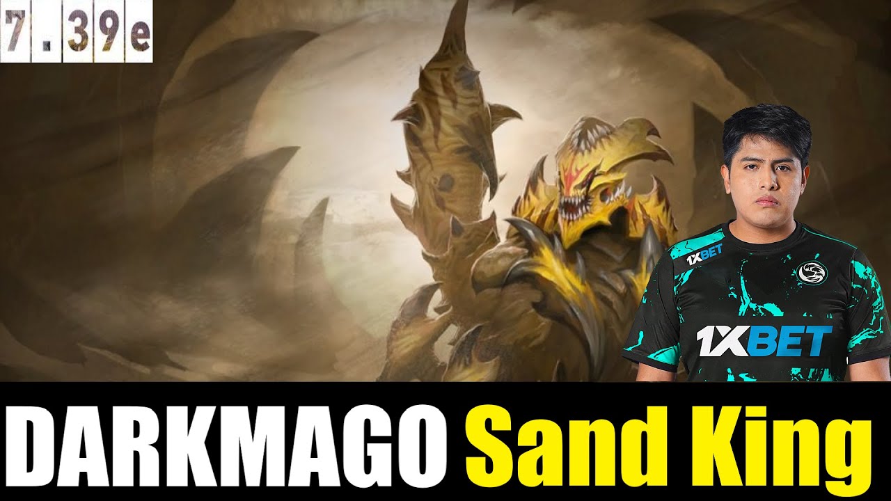 DARKMAGO [Sand King] MID 7.39e - DOTA 2 HIGHEST MMR MATCH#dota2  #dota2gameplay