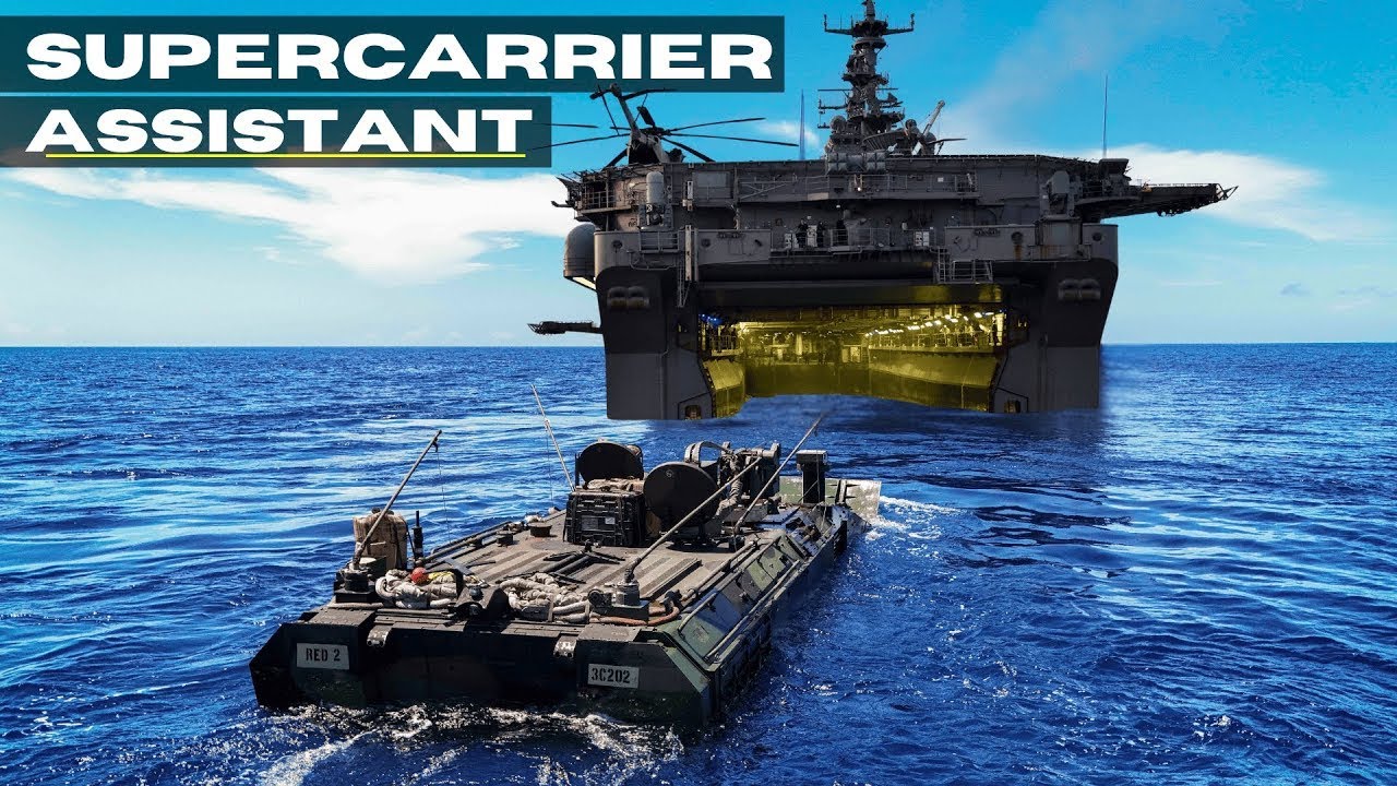 Amphibious Assault Ship That Makes Supercarriers Look Easy