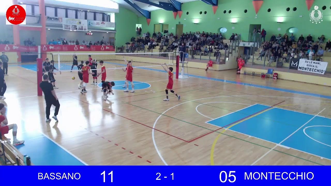 Finale 1° - 2° posto U14M - AGB BASSANO VOLLEY vs BUTTERFLY MONTECCHIO