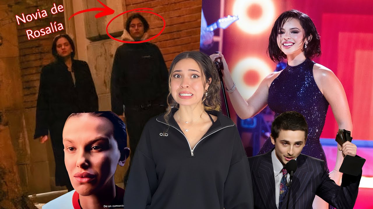 ROSALIA Y SU NOVIA, Ángela Aguilar EMO, Los labios de Millie, Timothée y Kylie…