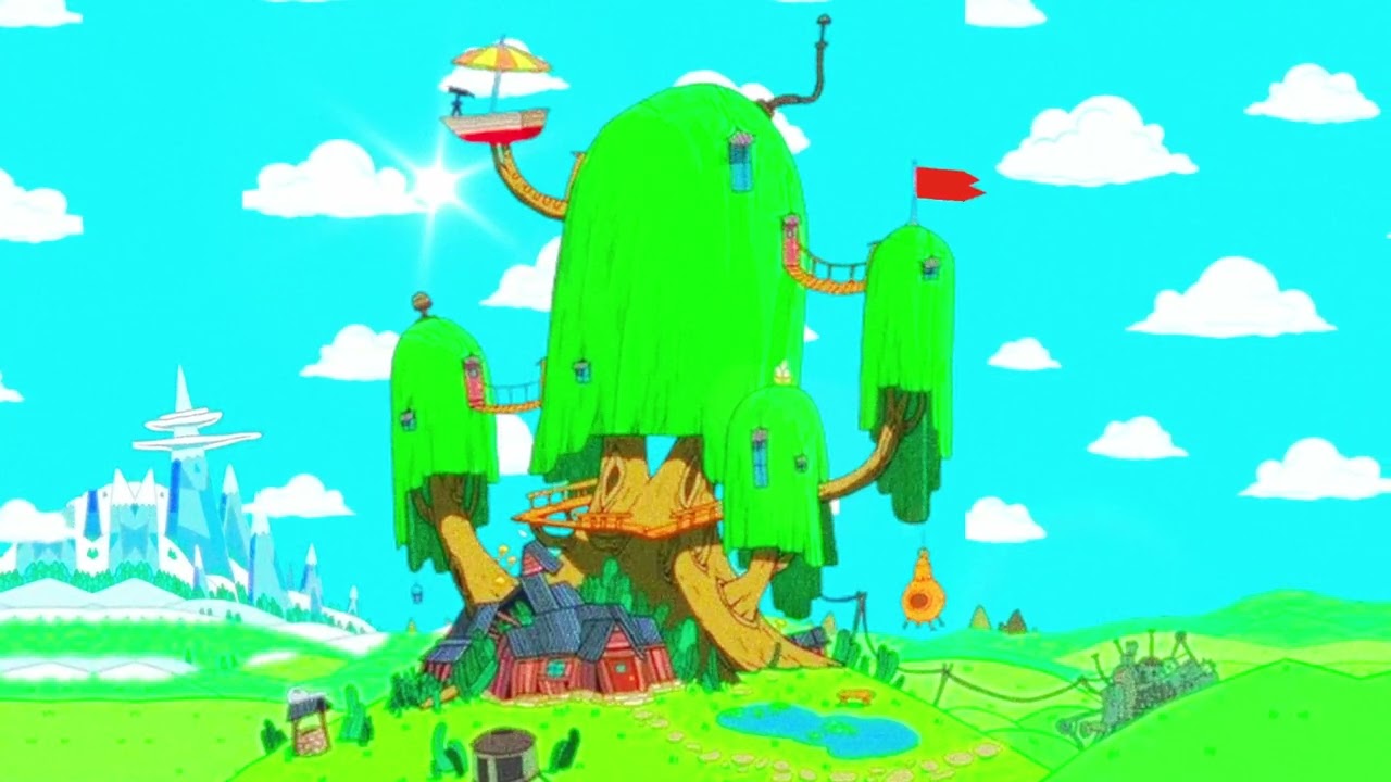 Adventure Time Day Time Ambience (SHOT ON FILM STYLE)