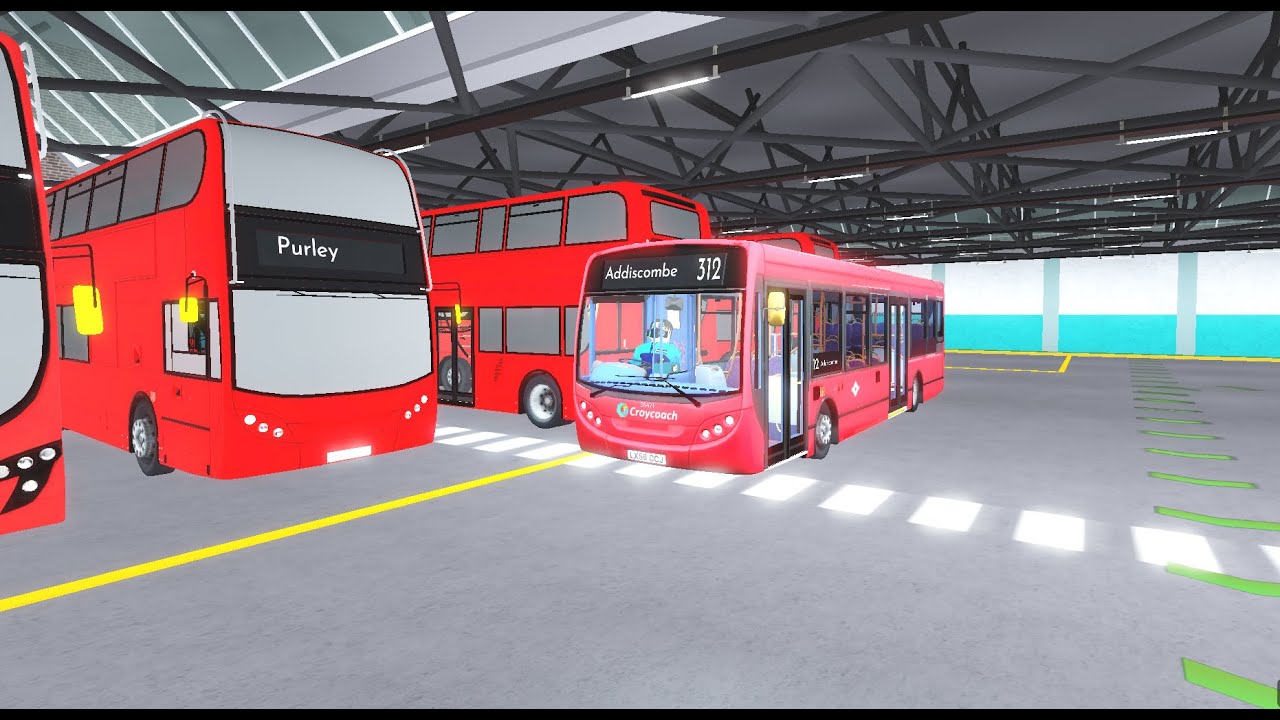 *Croydon 1.3.1 update!* Journey on newly extended 312 from South Croydon Garage to Addiscombe E200!