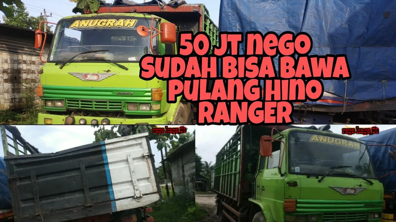 Hino RANGER tahun 1990 cuma 50 juta nego siap luar kota