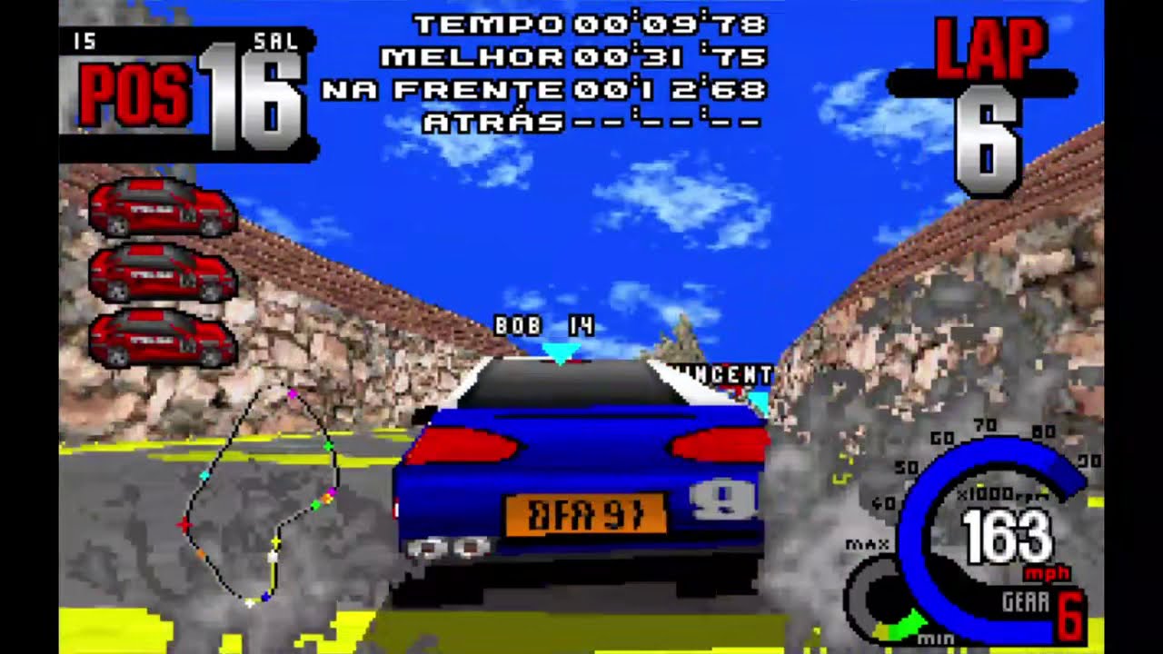 Fatal Racing (1995) - Jogo Dublado PT-BR