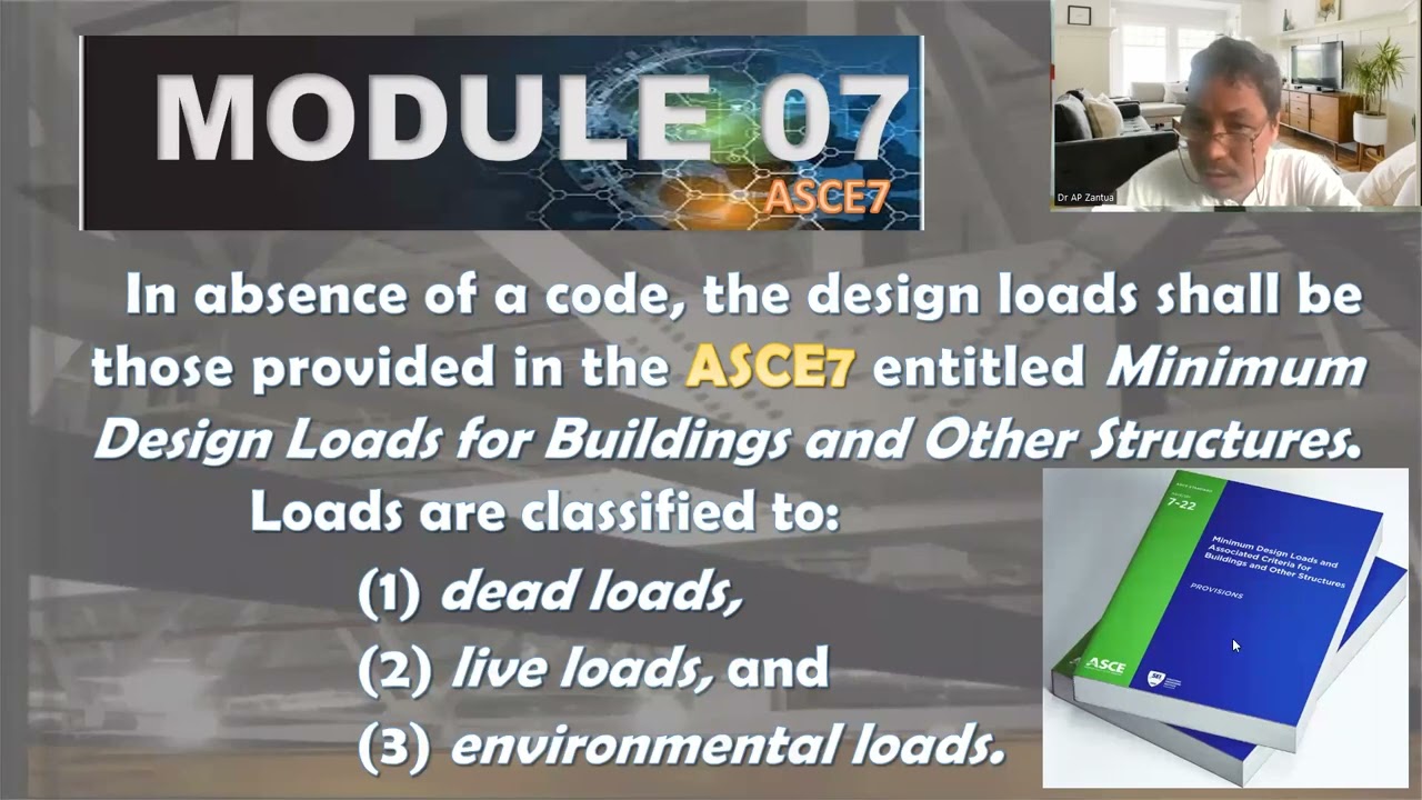 Structural Loads of a Building: Dead Loads [ Principles of Steel Design ] Module 2.07.1