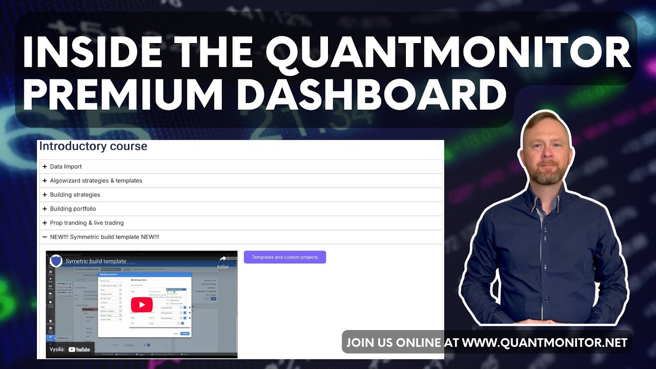 Inside the QuantMonitor Premium Dashboard