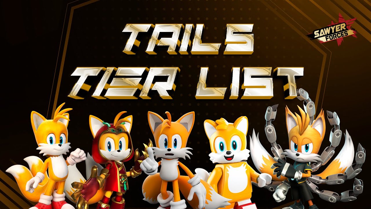 TAILS TIER LIST - Sonic Forces Speed Battle