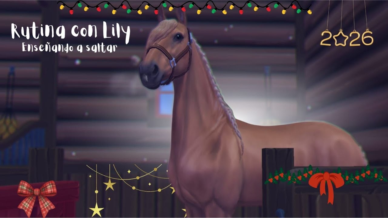Enseñando a Lily a saltar // Star Stable // Rp (Sin audio)
