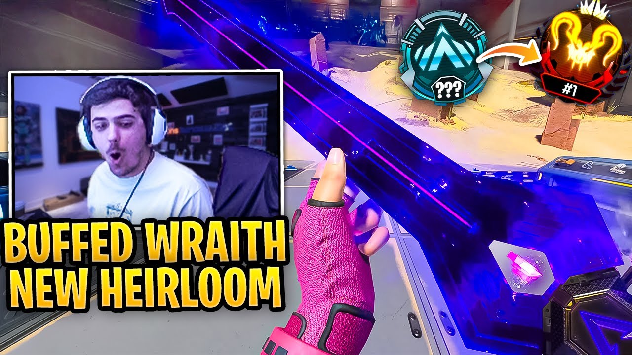 ImperialHal Tries BUFFED WRAITH & NEW HEIRLOOM In New Split RANKED