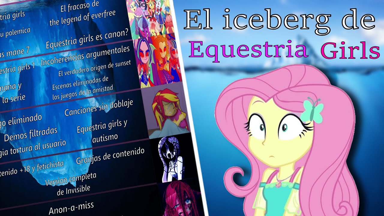 El ICEBERG de EQUESTRIA GIRLS | Loquendo