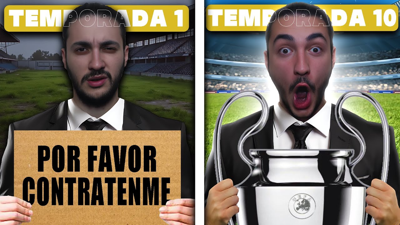 De DESEMPLEADO a Ganar la Champions League!!!