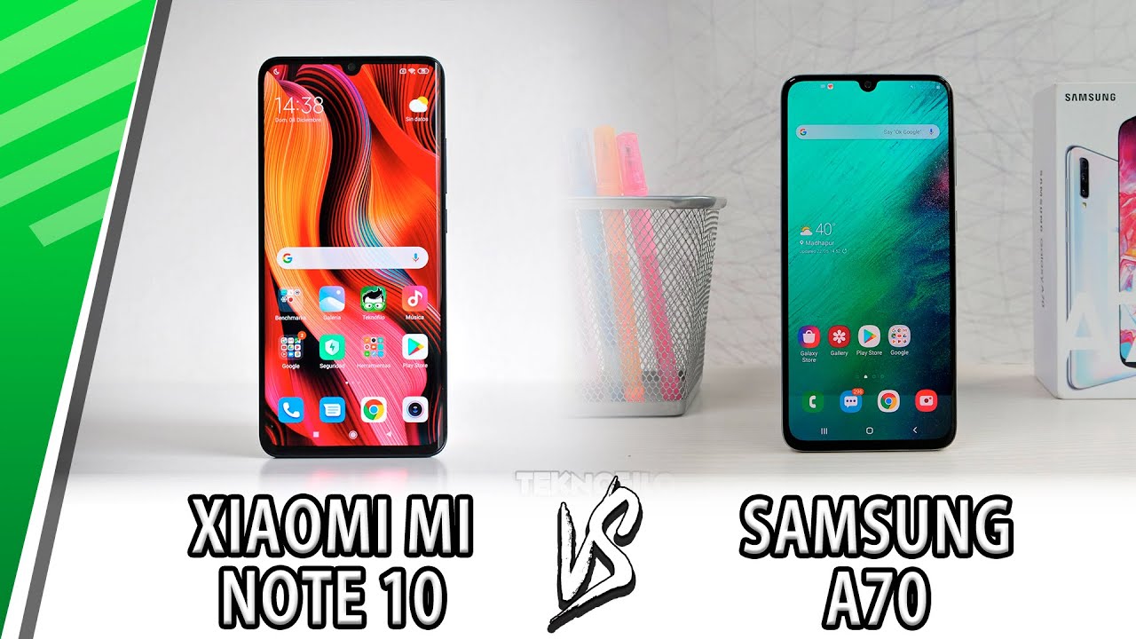 Xiaomi Mi Note 10 VS Samsung A70 | Comparativa | Top Pulso