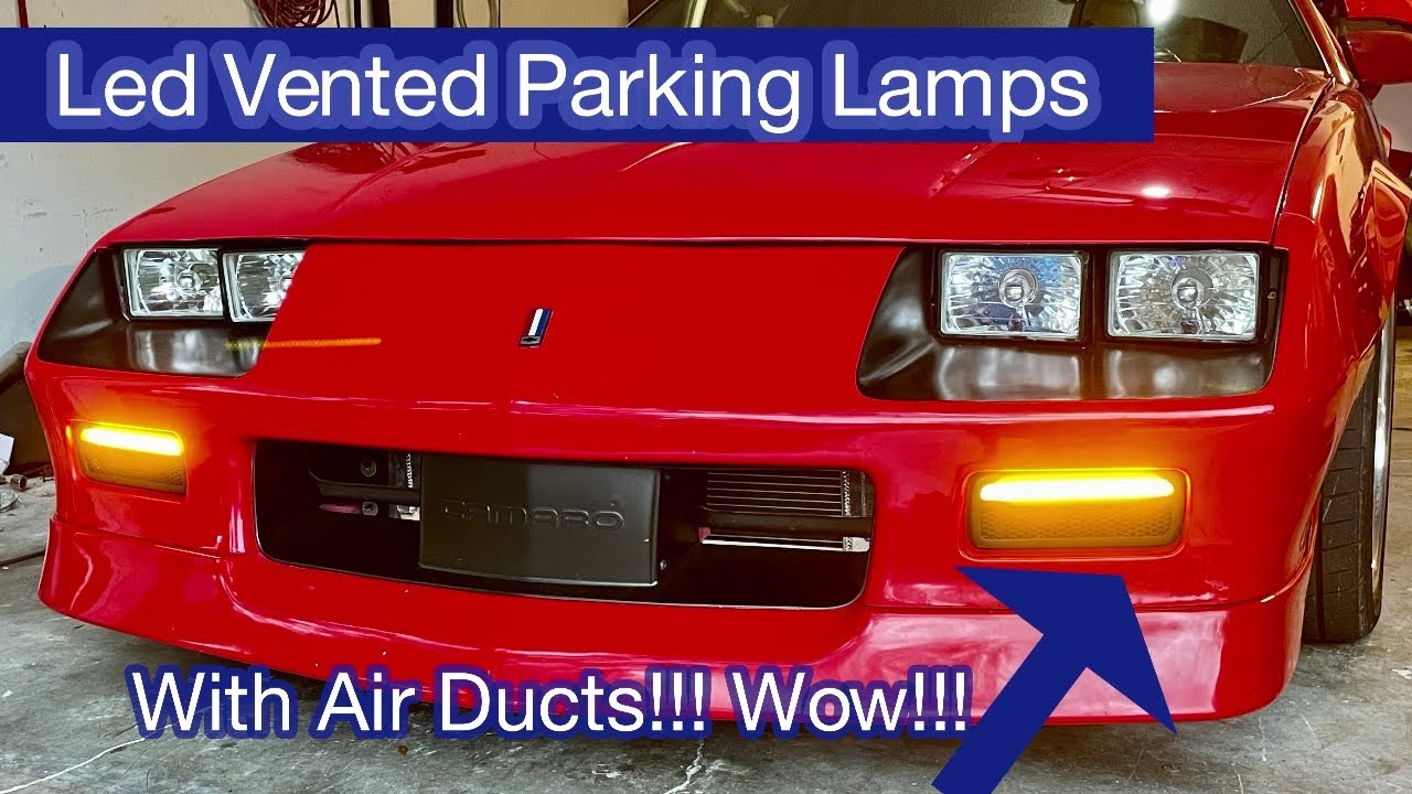 LED, vented front parking lamps by Starbuck Innovative Designs
